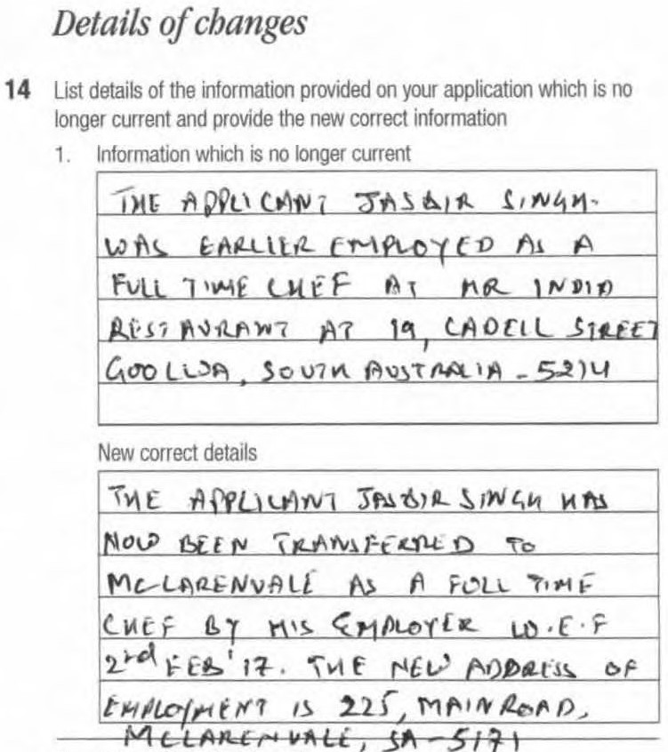 List